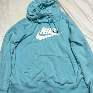 Blue Nike hoodie